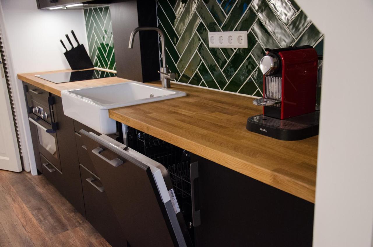 Dorpsplein Appartement ザントフォールト エクステリア 写真